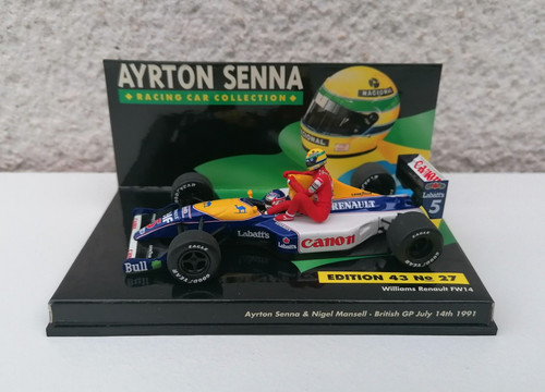 Senna n mansell williams - a.,