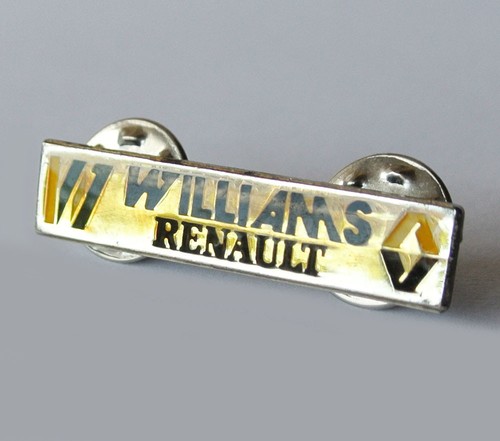 Ansteck pin williams renault - ansteck,