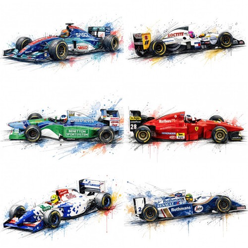 1994 formel teams auto - formel,
